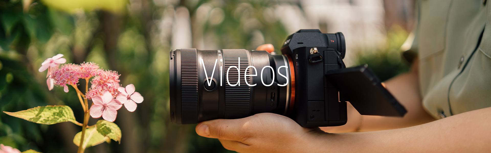 Videos desktop banner