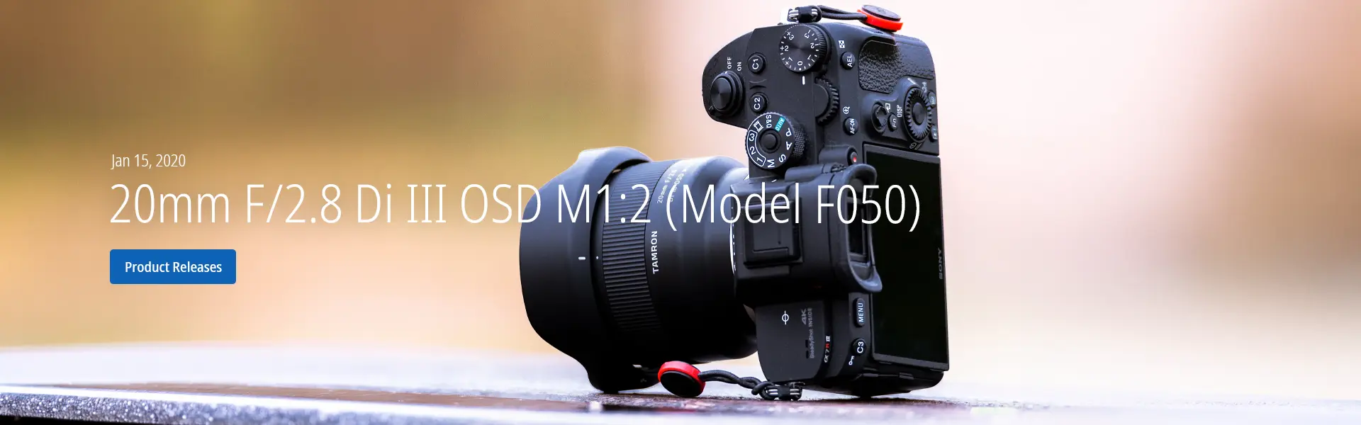 20mm F/2.8 Di III OSD M1:2 (Model F050)
