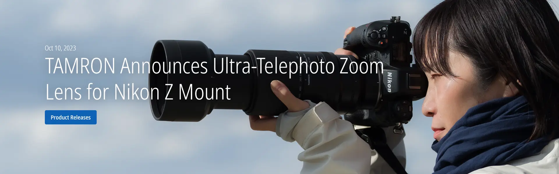 TAMRON Announces Ultra-Telephoto Zoom Lens for Nikon Z Mount