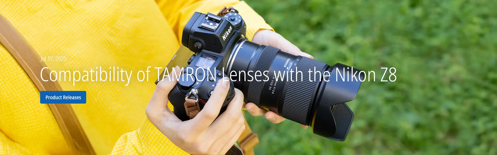 Compatibility of TAMRON Lenses with the Nikon Z8