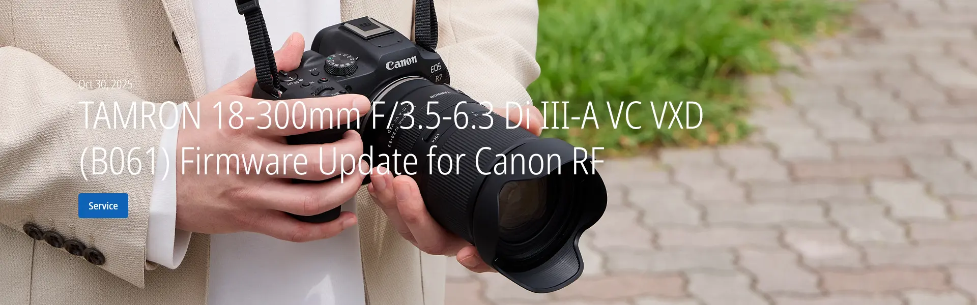 TAMRON 18-300mm F/3.5-6.3 Di III-A VC VXD (B061) Firmware Update for Canon RF