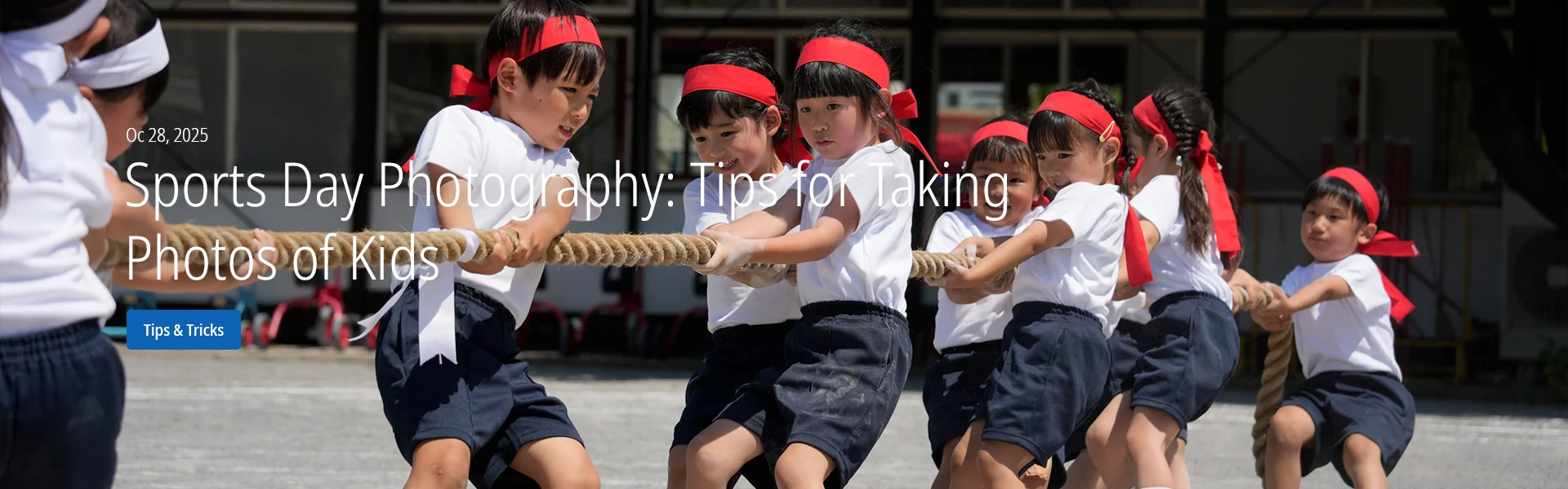 Sports Day Photography: Tips for Taking Photos of Kids