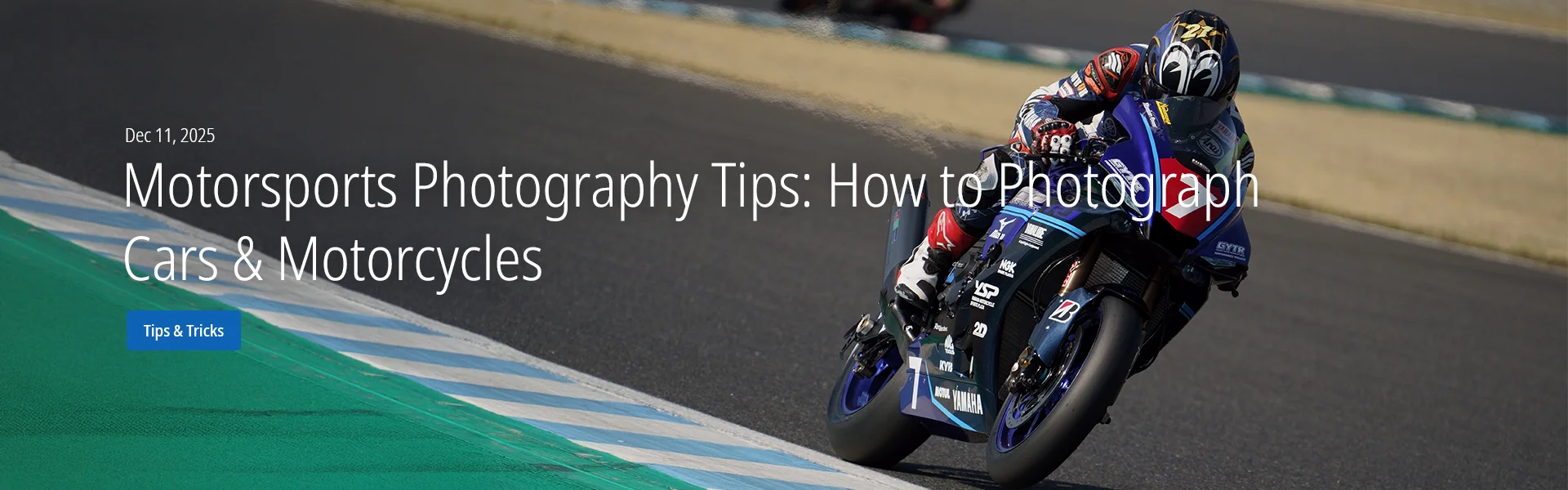 Motorsports Photography Tips: How to Photograph Cars & Motorcycles