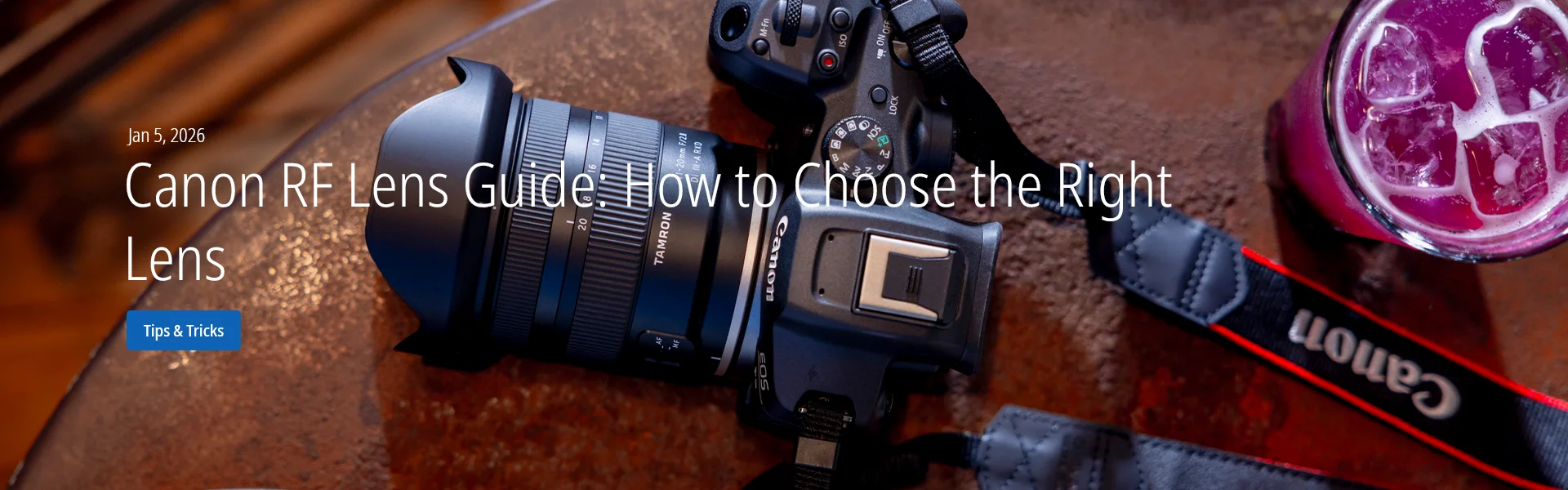 Canon RF Lens Guide: How to Choose the Right Lens