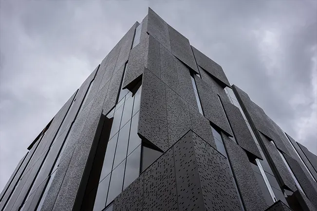 Modern building exterior