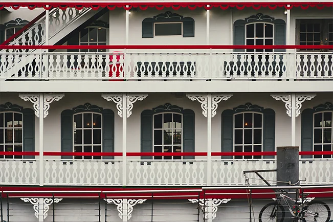 Historic building facade
