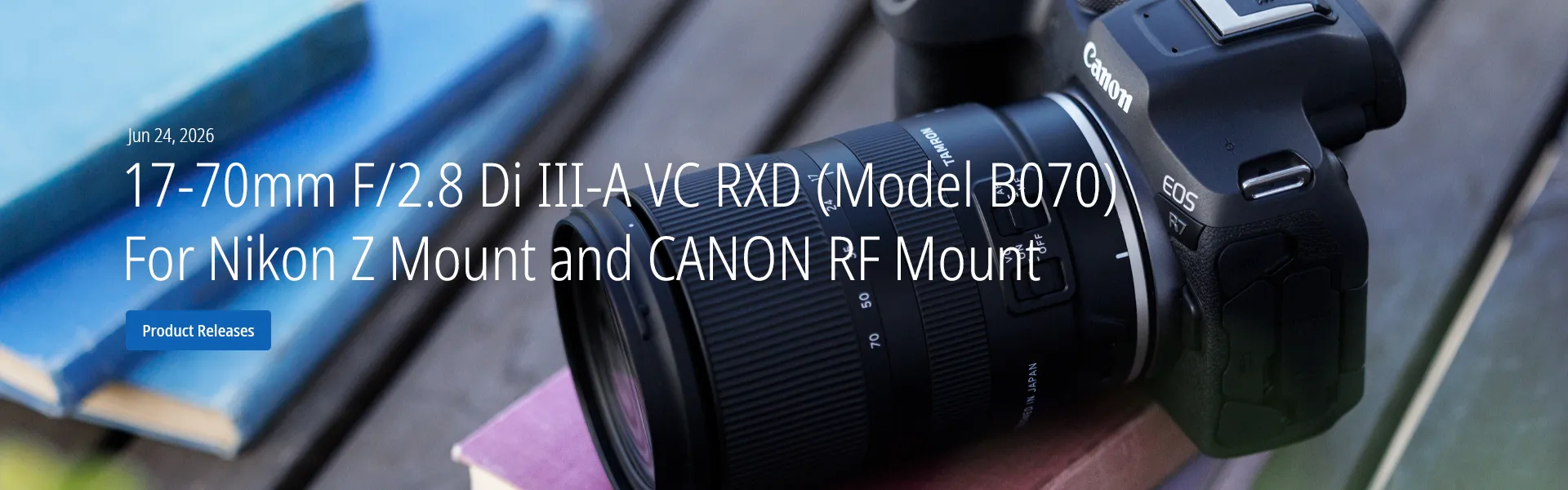 17-70mm F/2.8 Di III-A VC RXD (Model B070) For Nikon Z Mount and CANON RF Mount